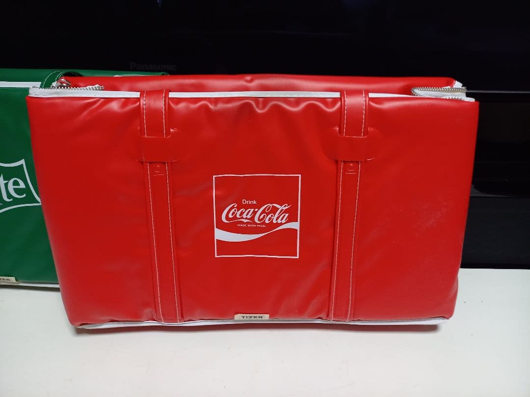 1970's　コカコーラ　スプライト　TIZER　日本製　ノベルティ　バック