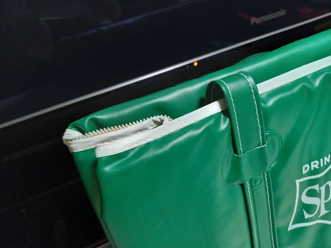 1970's　コカコーラ　スプライト　TIZER　日本製　ノベルティ　バック