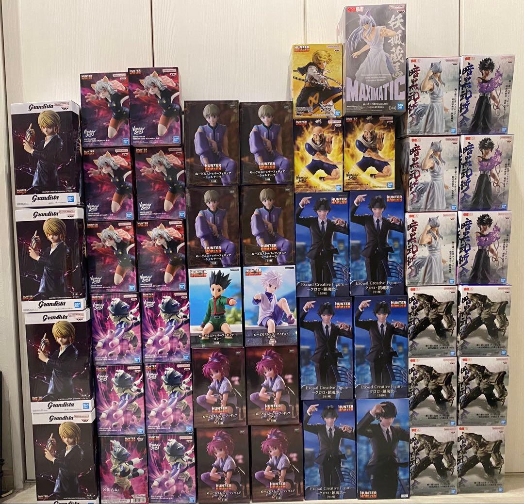 HUNTER×HUNTER 幽遊白書　フィギュア　48体セット