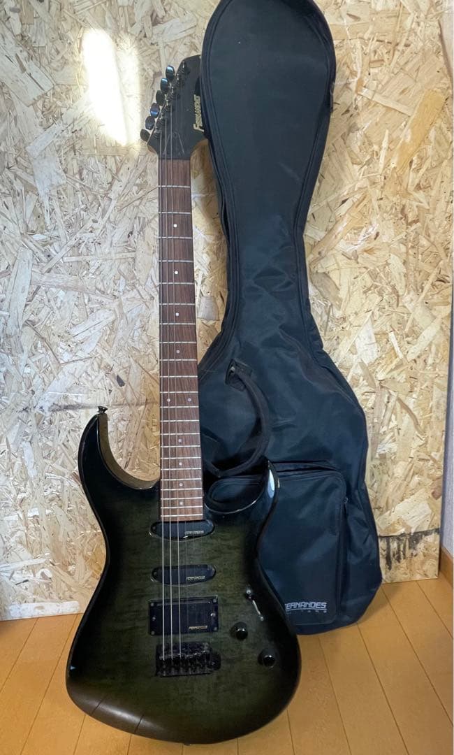 FERNANDES フェルナンデスFGZ-400 エレキギター　ケース付き