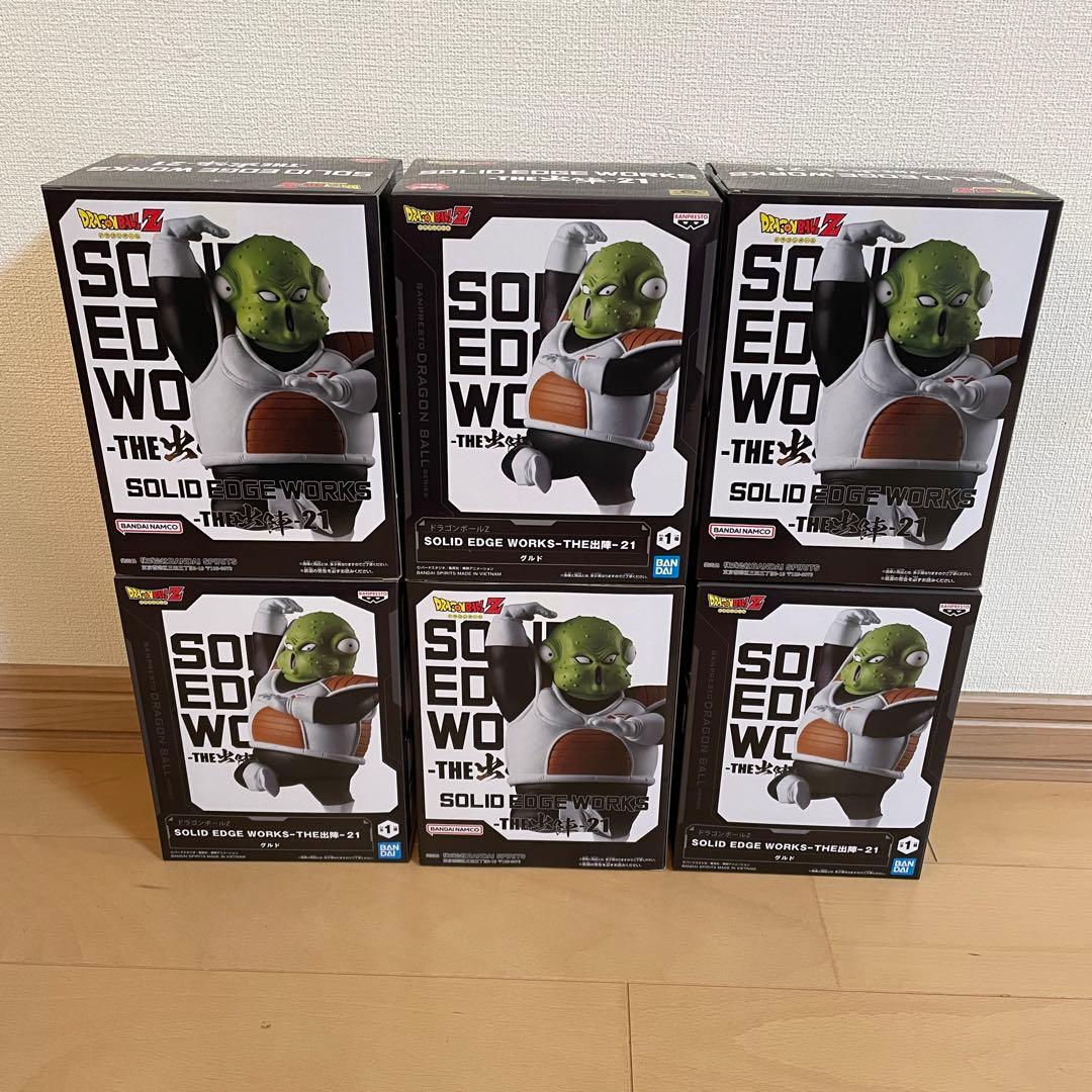 匿名】ドラゴンボール　フィギュア　出陣　ギニュー特戦隊　6セット　フリーザ　2種