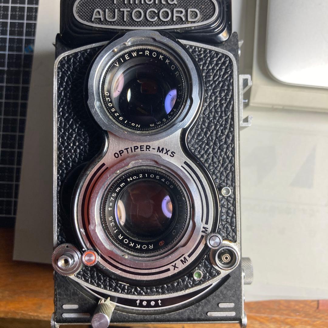 ミノルタオートコード　minolta autocord 二眼レフカメラ