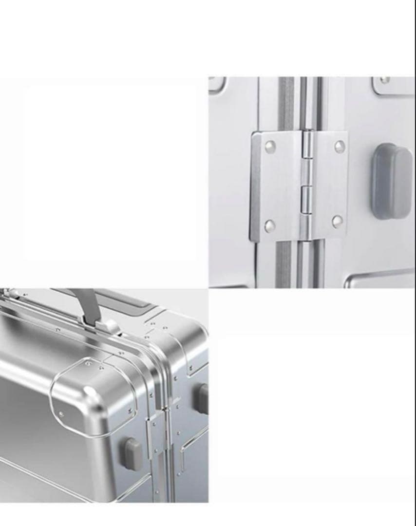 完全新品未使用品 LDUVIN シルバー キャリーケース ラドゥービン