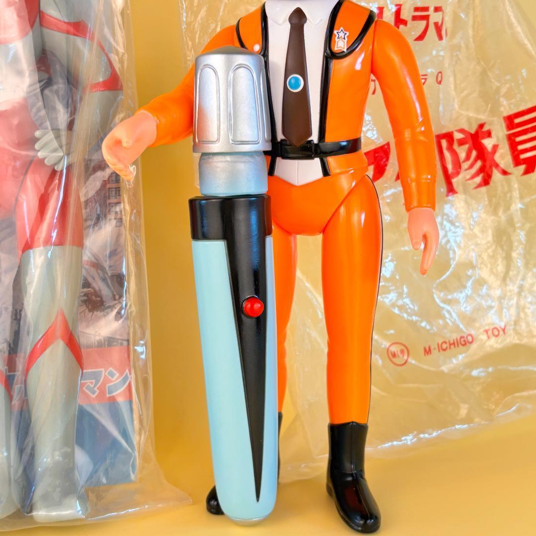 マルサン ウルトラマン 450・M1号 ハヤタ隊員 ベータカプセル レア ソフビ