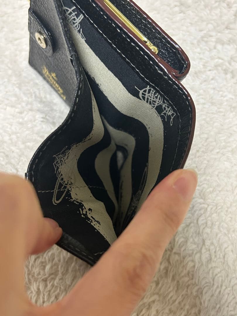【匿名配送】vivienne westwood 財布 がま口Executive