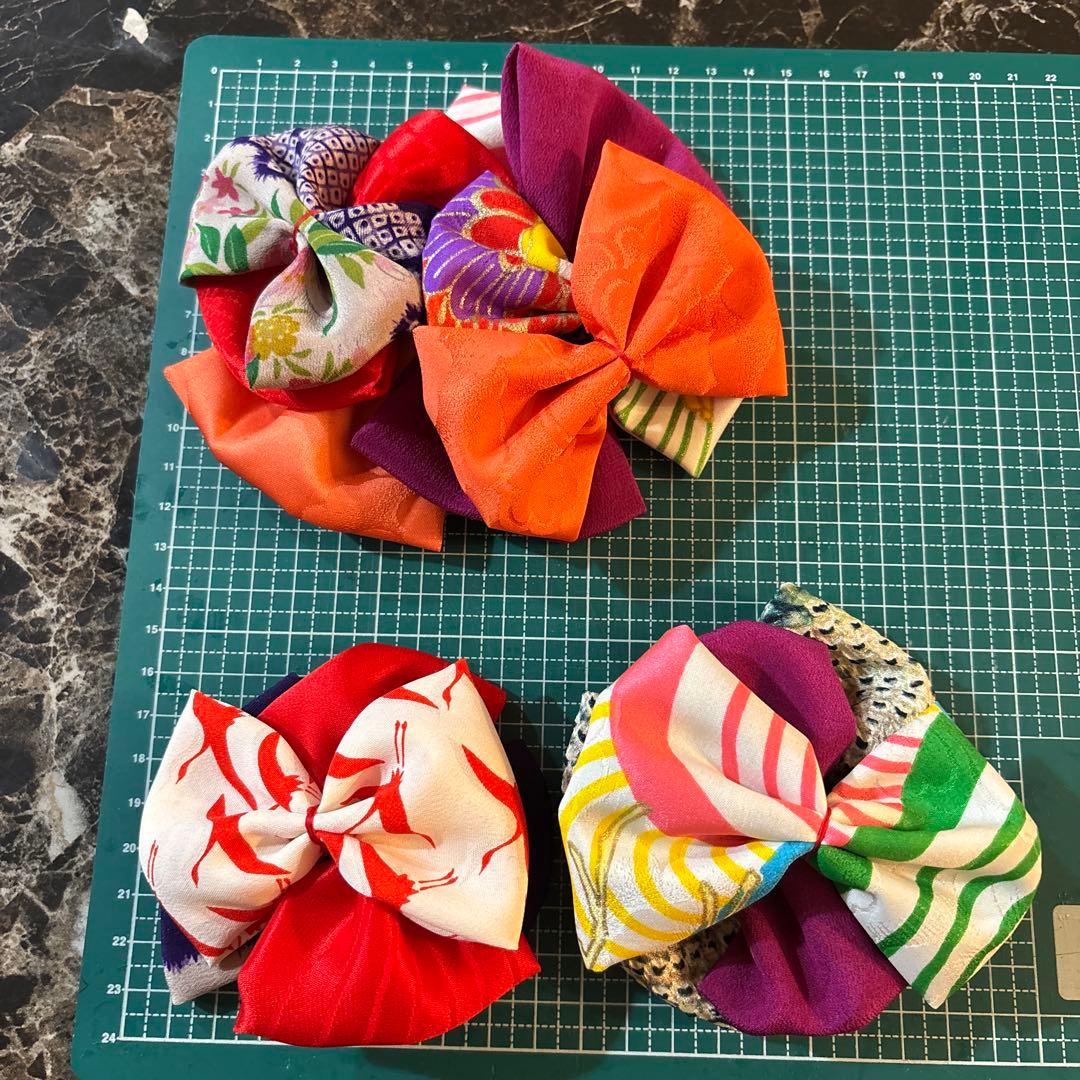 りんりんさま 3点おまとめ 髪飾り ヘッドドレス 七五三 753