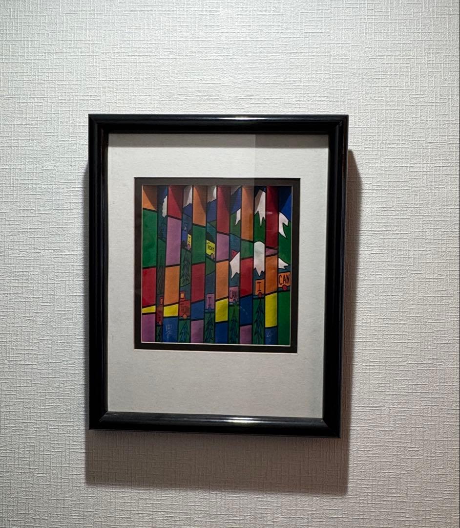 3D アートリトグラフ　「I THINK I CAN」 限定124/180