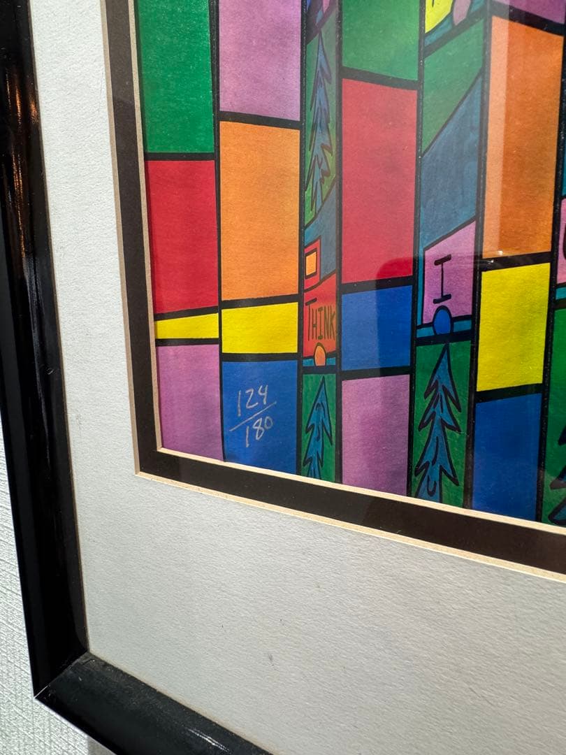 3D アートリトグラフ　「I THINK I CAN」 限定124/180