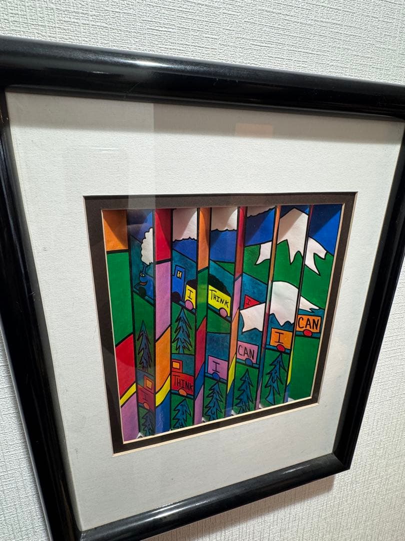 3D アートリトグラフ　「I THINK I CAN」 限定124/180