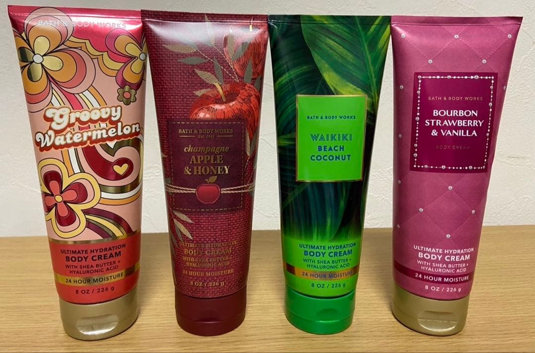 【セール中】Bath&bodyworks ボディークリーム　４本