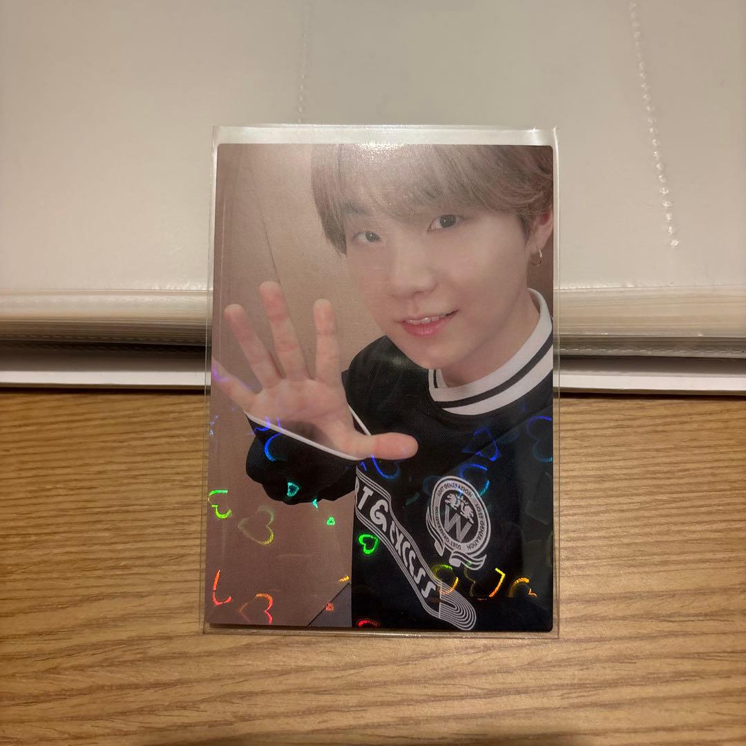 BTS SUGA ユンギ　FC継続特典　トレカ