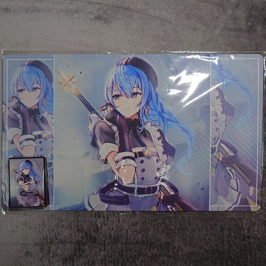α1 ホロライブ 斧&メイド服 星街すいせい スリーブ&プレイマット