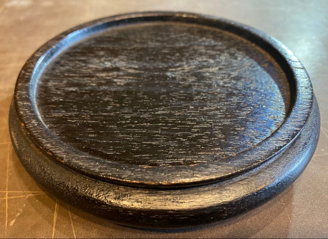 銅銀メッキ　パンプキンBox鑑賞台座付 ヴィンテージ　レア 中国　台湾茶器