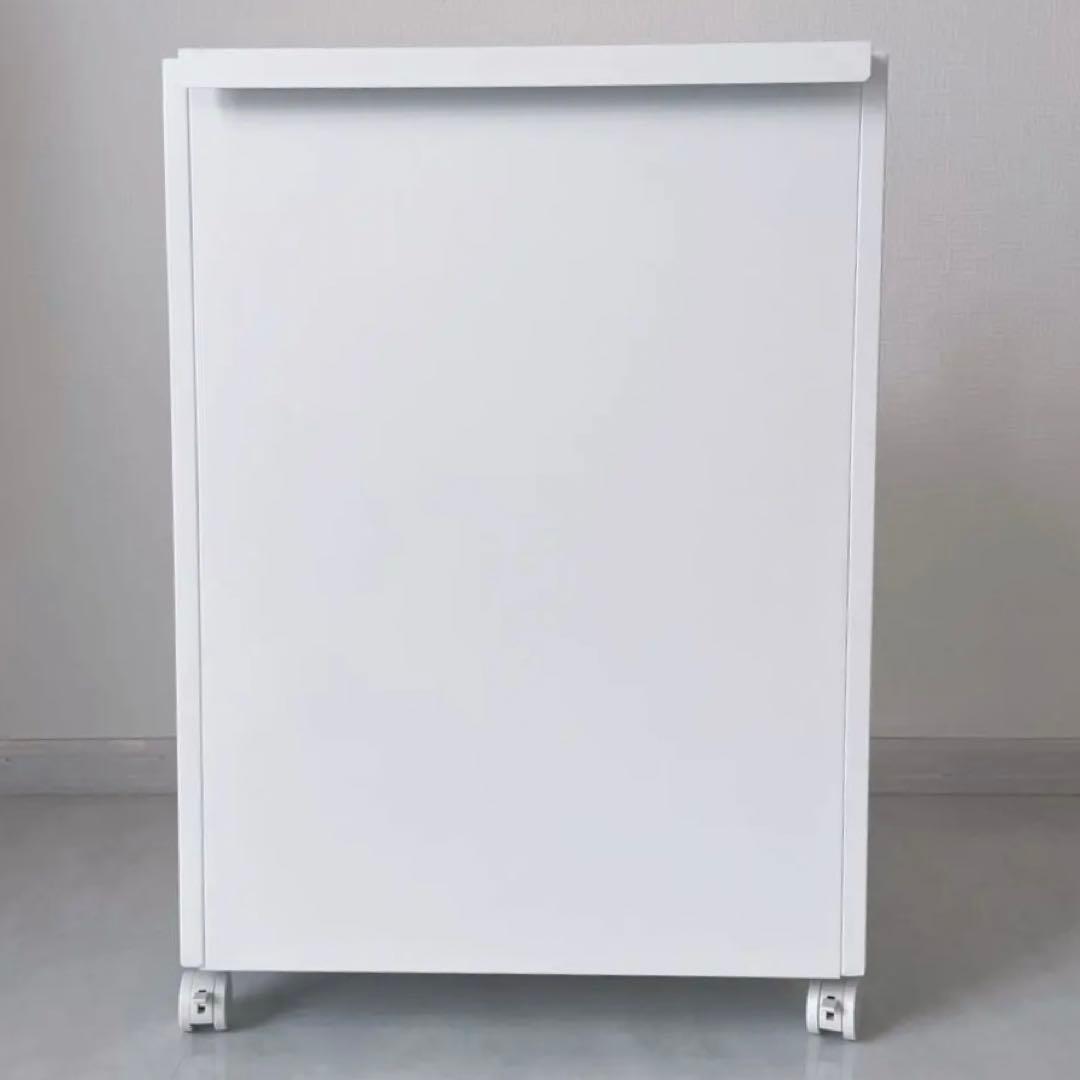 新品　目隠しワゴン タワー 山崎実業 tower キャスター付き ワゴン