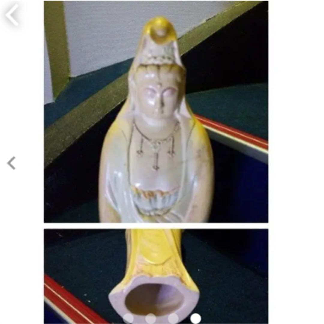 お値下げ菩薩像 陶器の菩薩像です