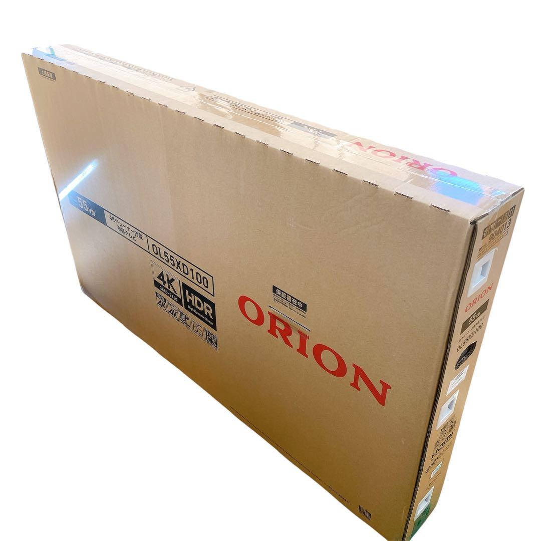 8ABM025 ORION 4Kチューナー内蔵液晶テレビ OL55XD100