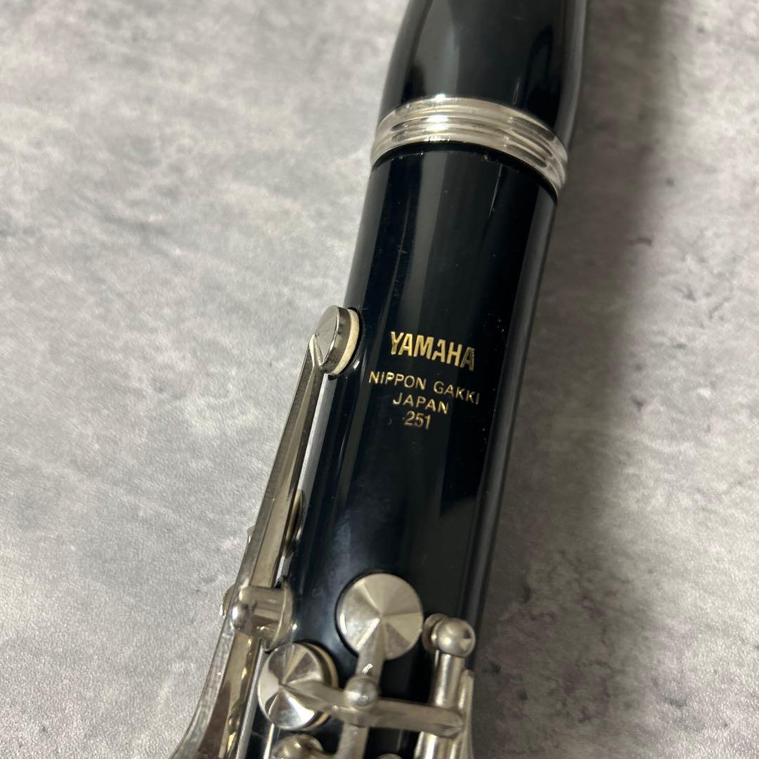 美品　YAMAHA クラリネット YCL-251 ケース付き　メンテ済