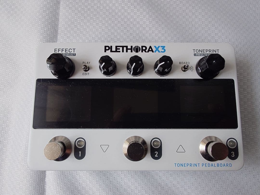 ギター tc electronic PLETHORA X3