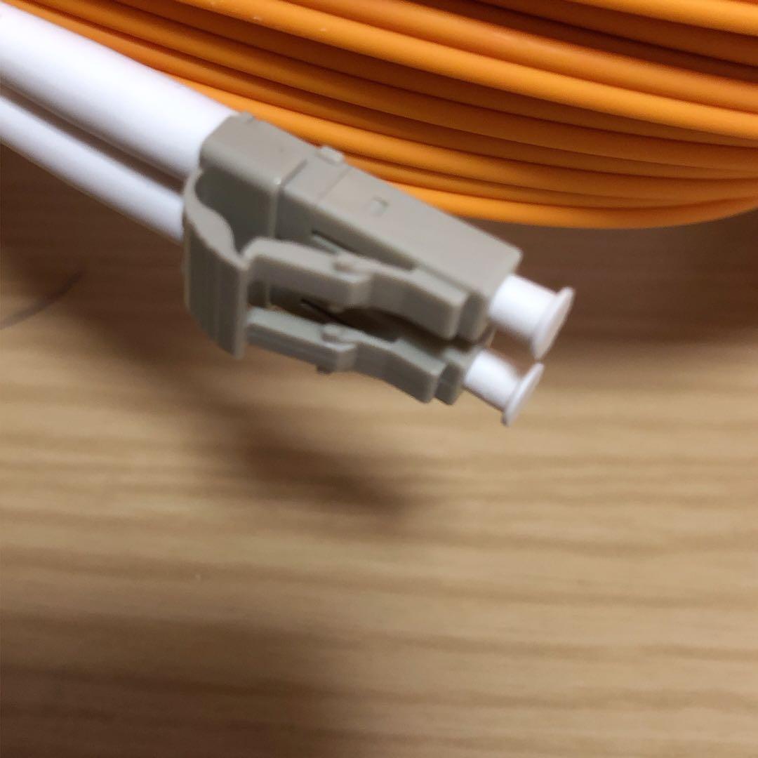 1点限り✨ 光配線コード 光ファイバーケーブル 宅内配線ケーブル 30メートル