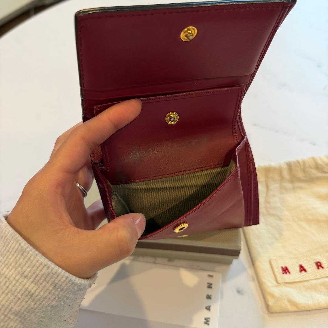 【MARNI】二つ折り財布 ミニ財布