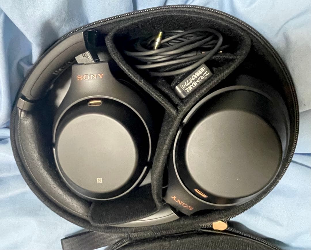 美品 SONY WH-1000XM3 ブラック　完動品！