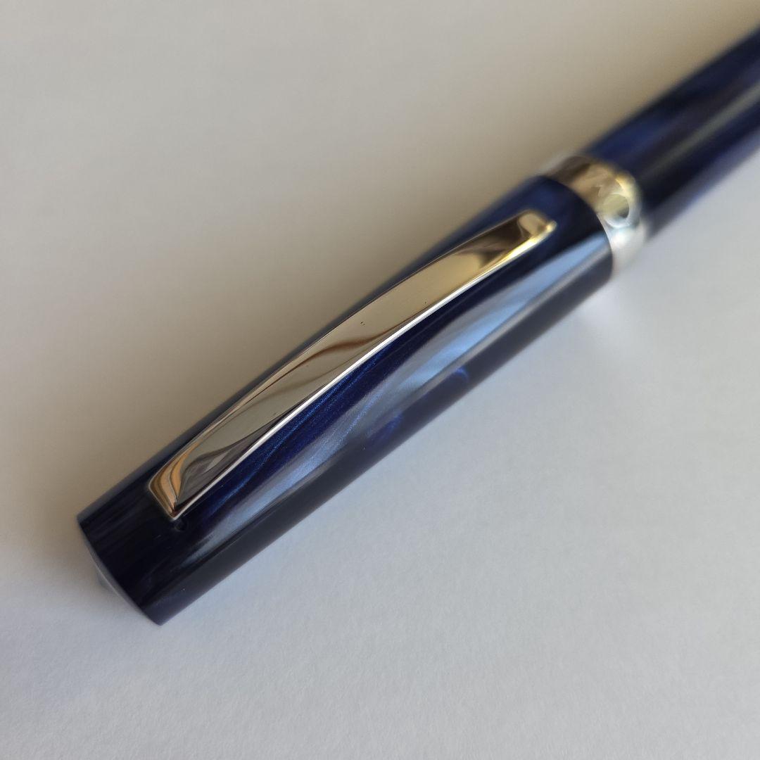 OMAS ボローニャ コズミックブルー F 14K-585 廃盤