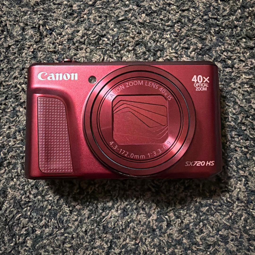 Canon PowerShot SX720 HS レッド