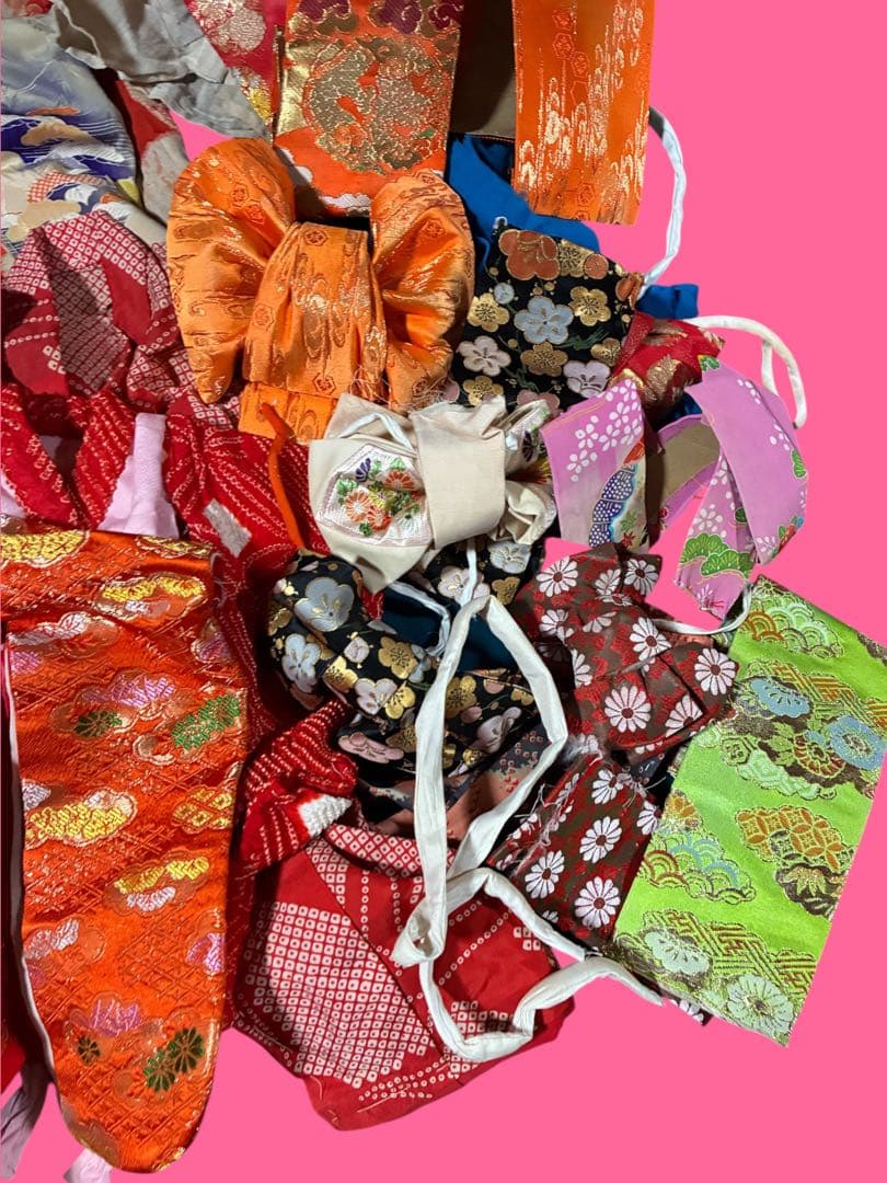 市松人形　着物　小物　大量セット