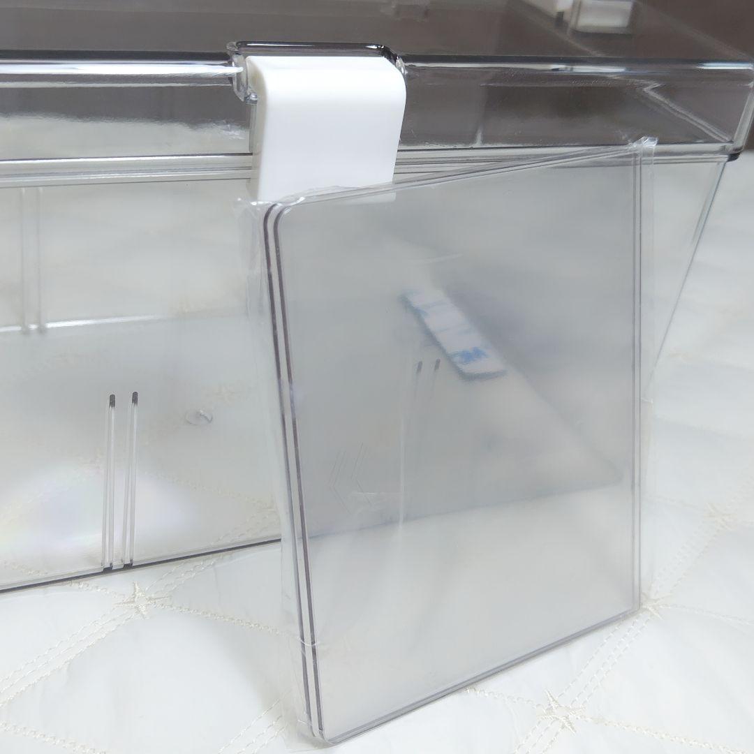 02* カードケース ハンドル付き 透明 トレカ ストレージボックス