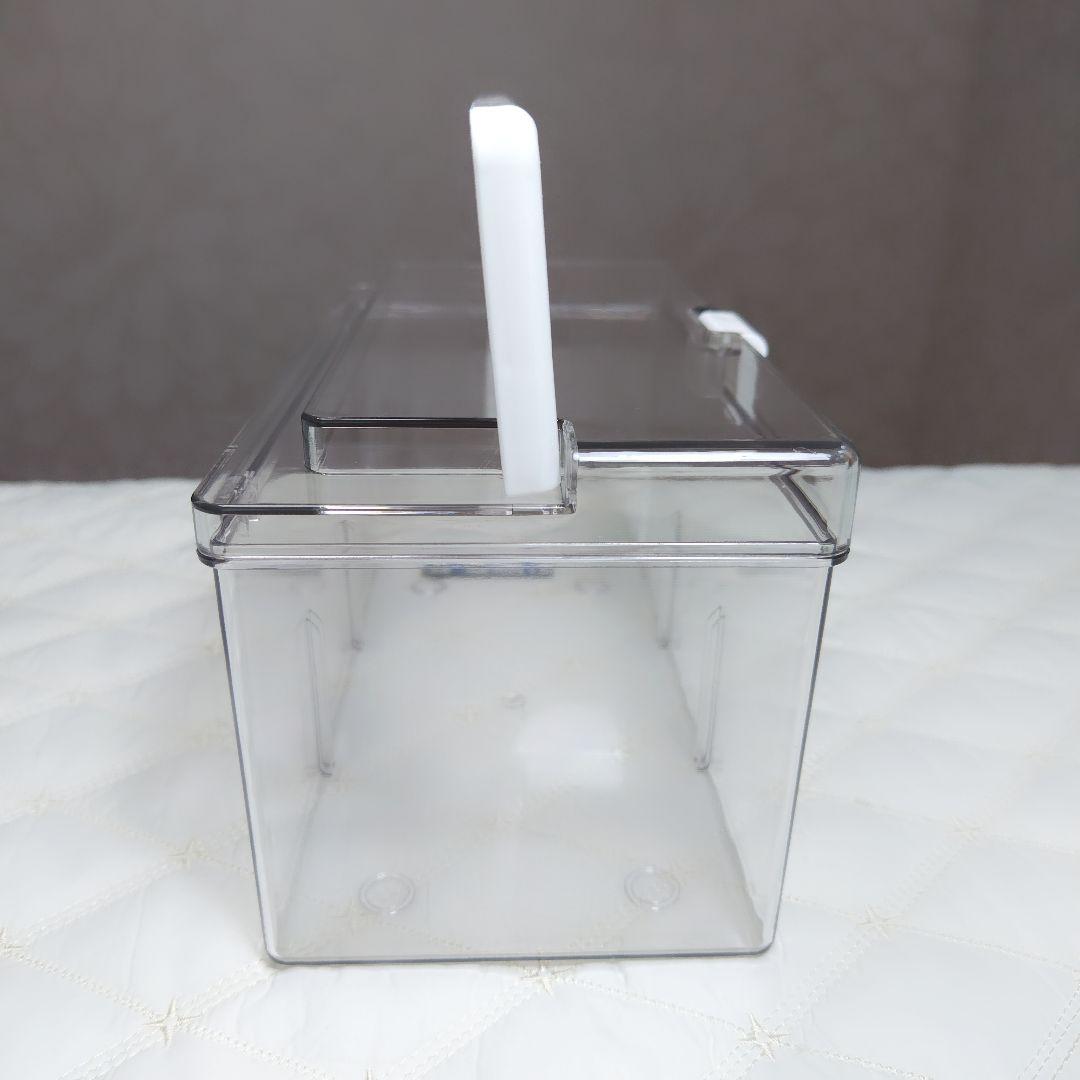 02* カードケース ハンドル付き 透明 トレカ ストレージボックス