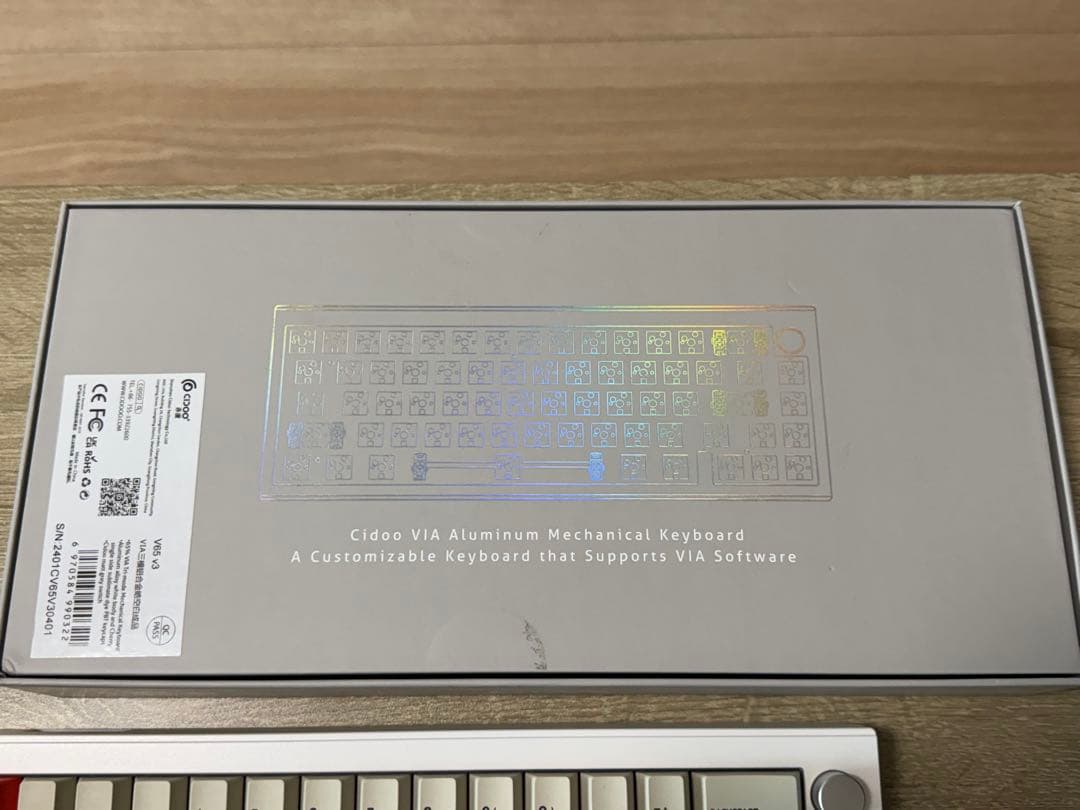 CIDOOV65 キーボード 本体