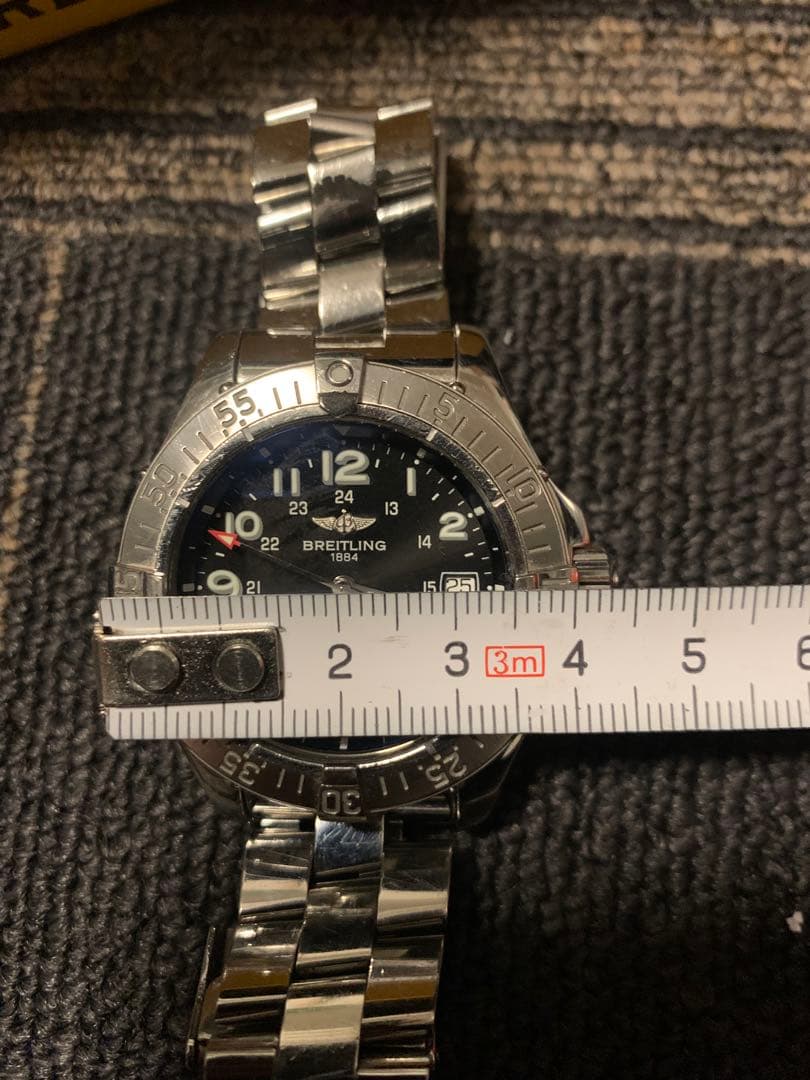 BREITLING A17360スーパーオーシャン デイト自動巻き1500m防水