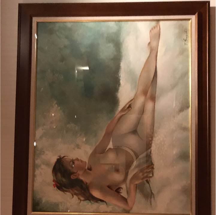 T.suzuki 油絵 美術品