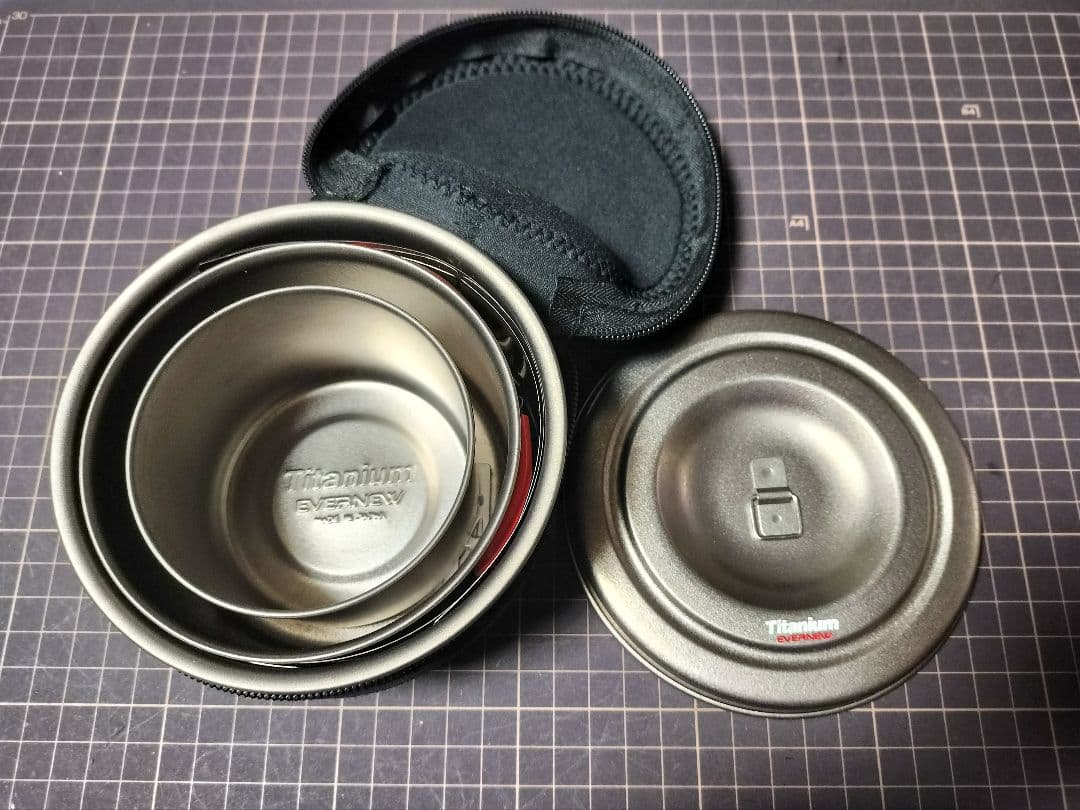 EVERNEW Ti 570FD スタッキングできるセット