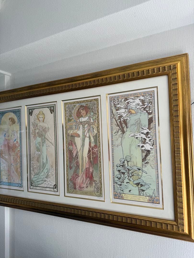 Alphonse Mucha 【四季】フルセット