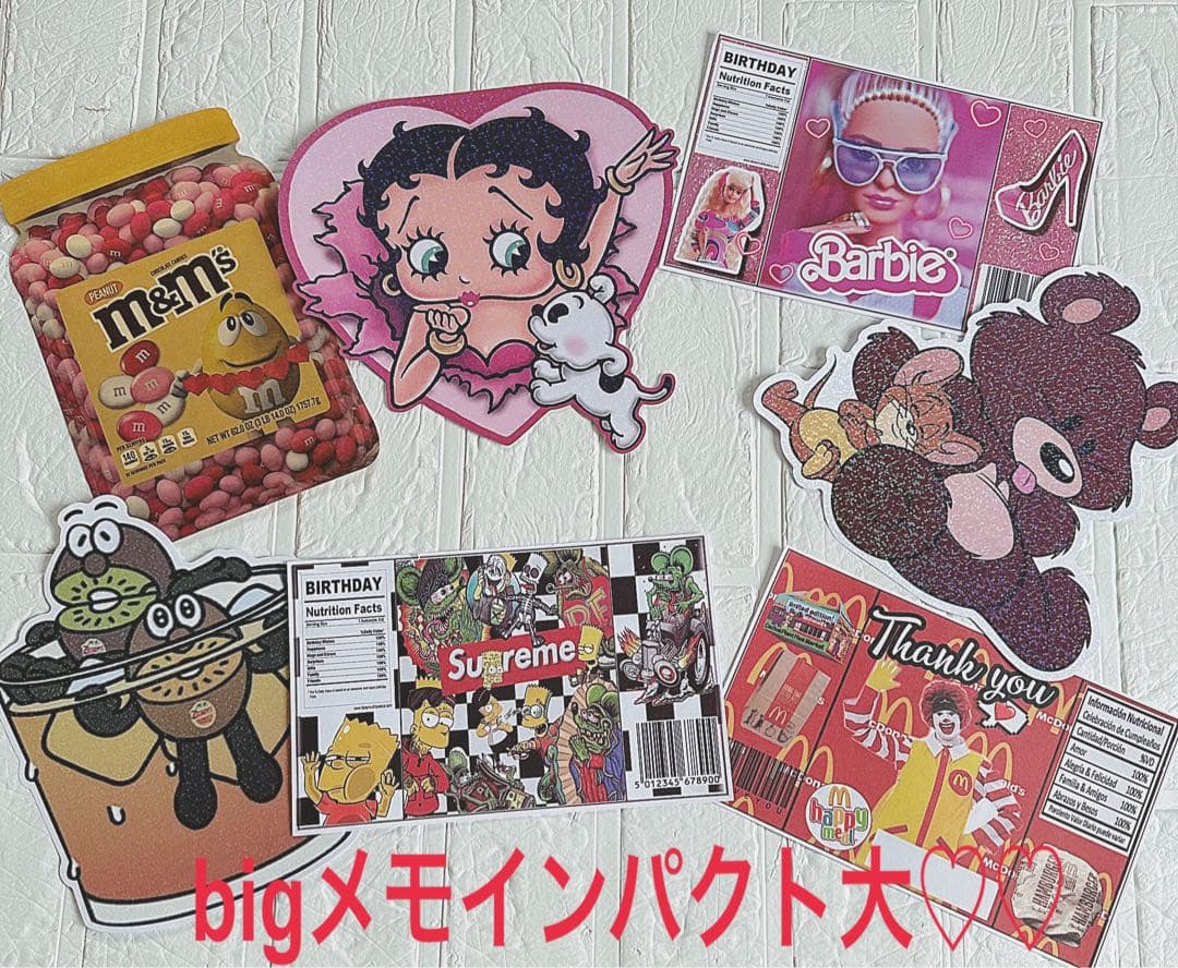 アメキャラおすそ分け＆フード系マクドナルドその他増量増し増し限定1気まぐれbag