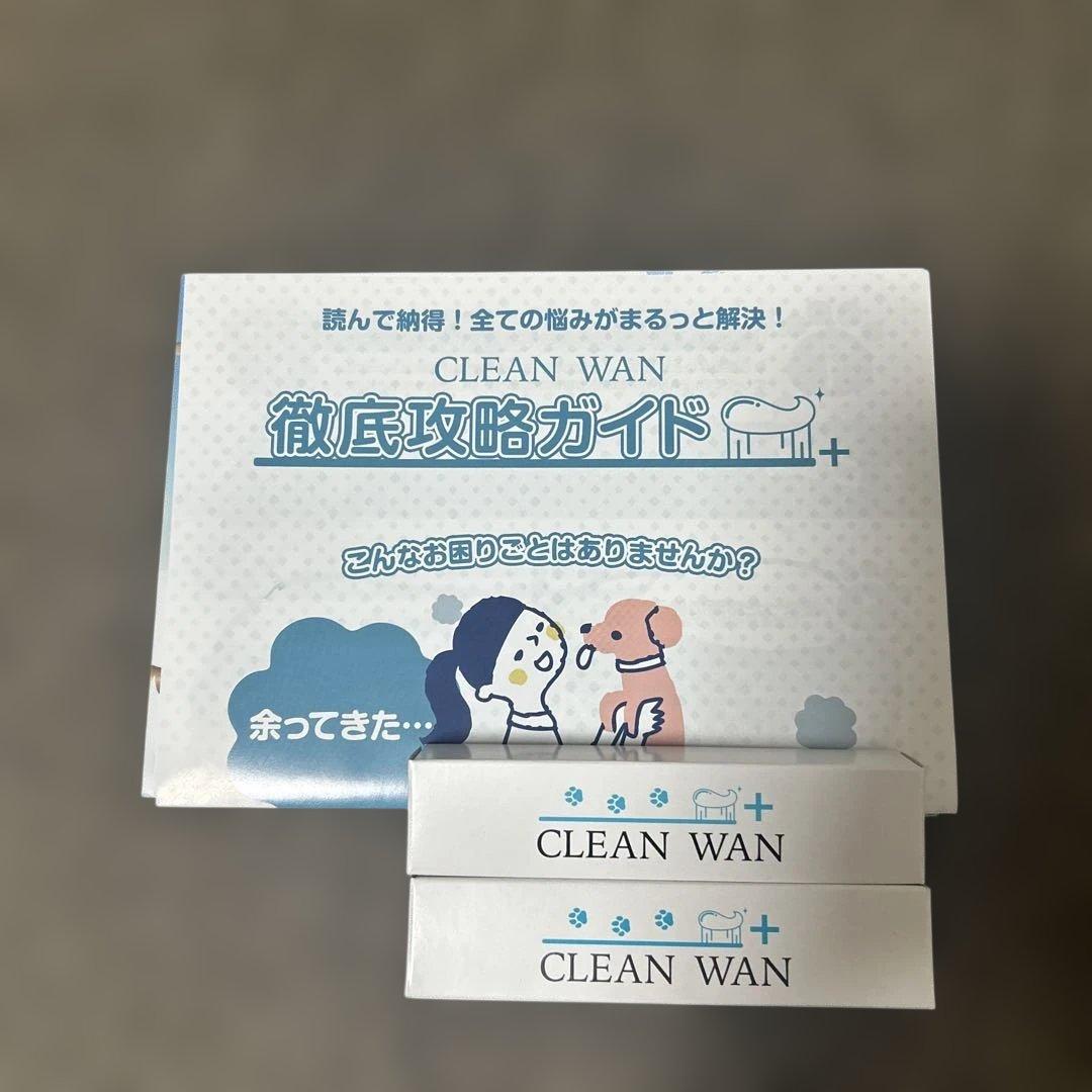新品未開封　CLEAN WAN デンタルケア用ジェル 15g 2本セット
