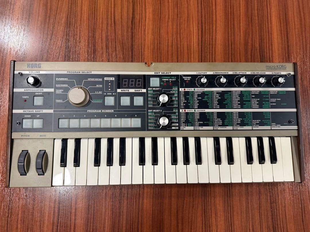 KORG microKORG アナログシンセサイザー 37鍵
