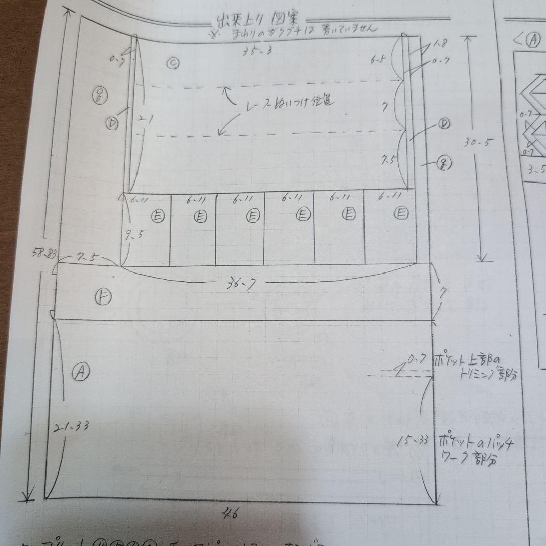 片山あゆ子さんのキットウォールポケット　タペストリー「幸せな時間」