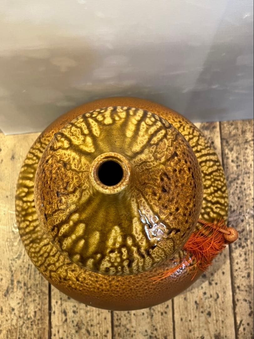 兼山　瓢箪　ひょうたん　置物　飾り　縁起物　工芸品　美術品