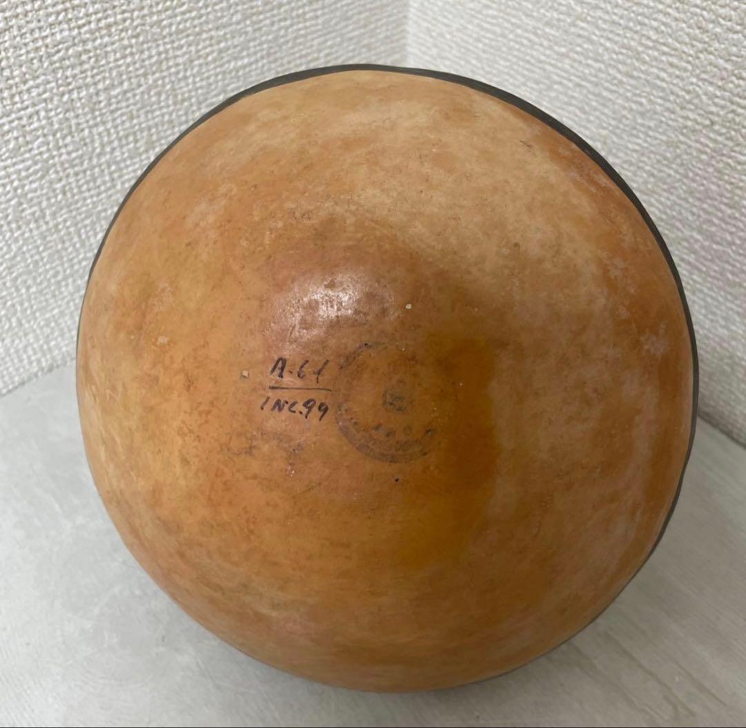 アーチ型(橋型双注口）土器　ナスカ　儀礼用　南米　ペルー　古代アンデス