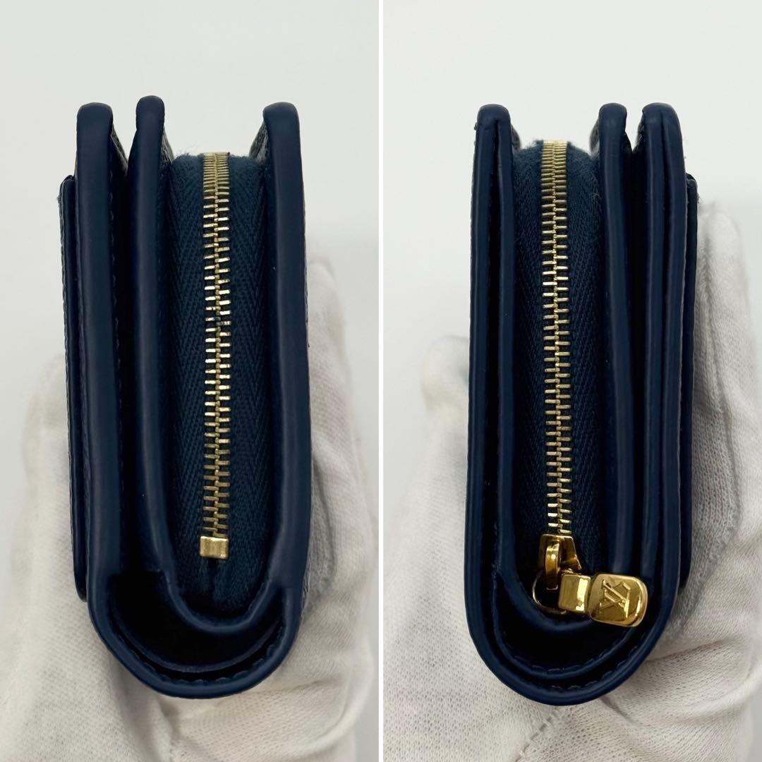 りる超極美品23年限定ルイヴィトン アンプラント クレア二つ折り財布