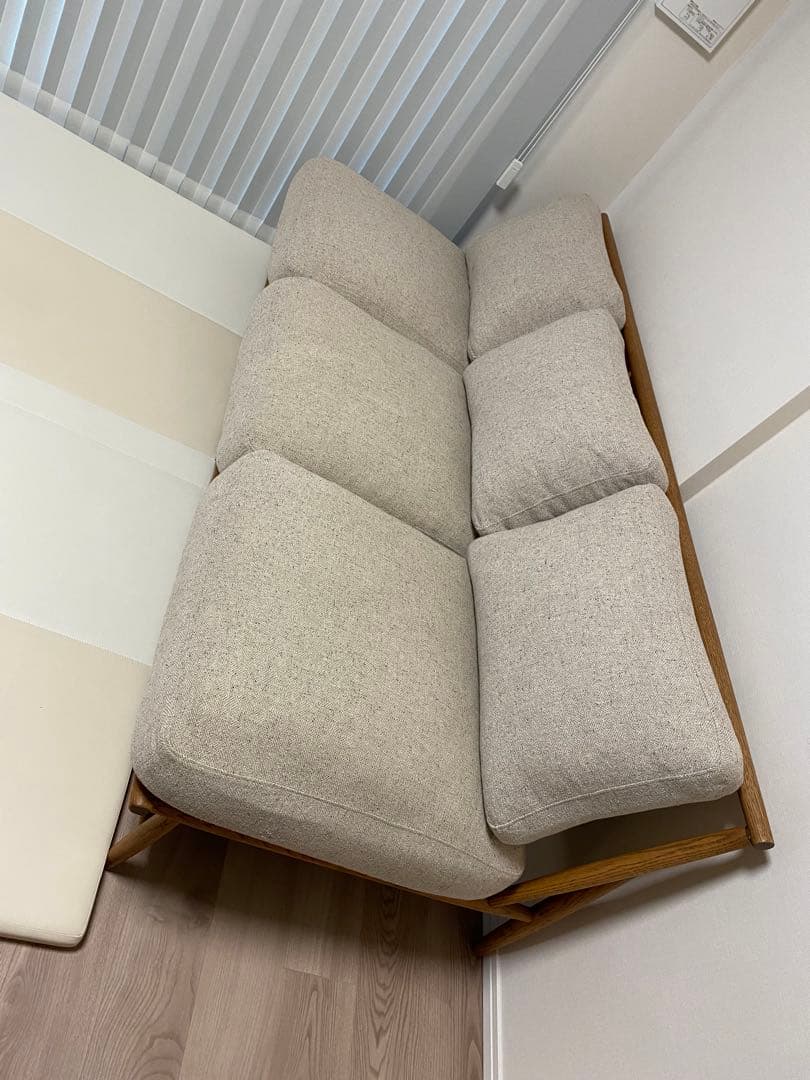 大人気★momo natural CLOUD SOFA 3P