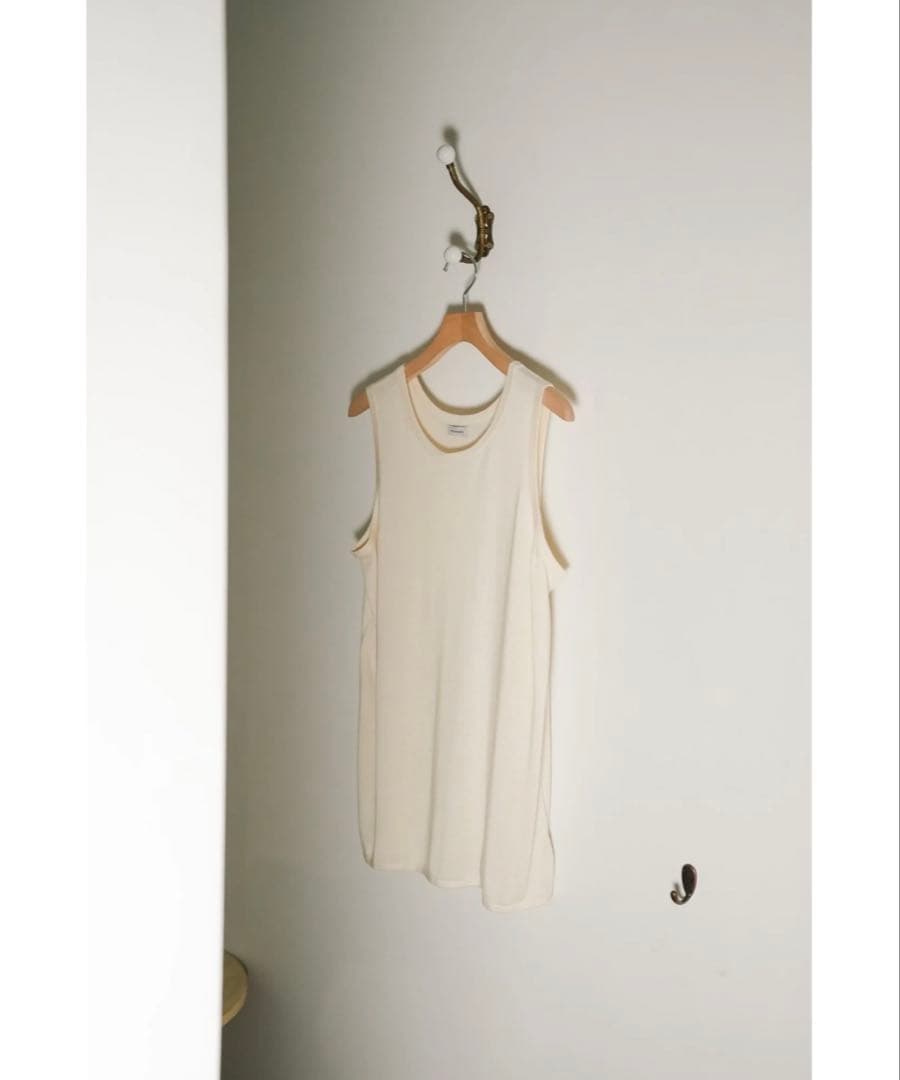 トップス WALENODE/Washable Silk Cashmere Tank Top