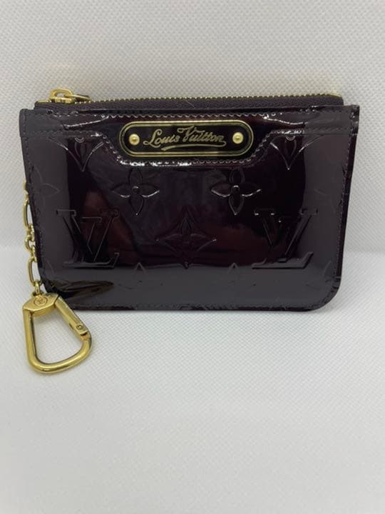 ルイヴィトン ケース 美品 ヴェルニ ポシェット・クレ アラマント　正規品