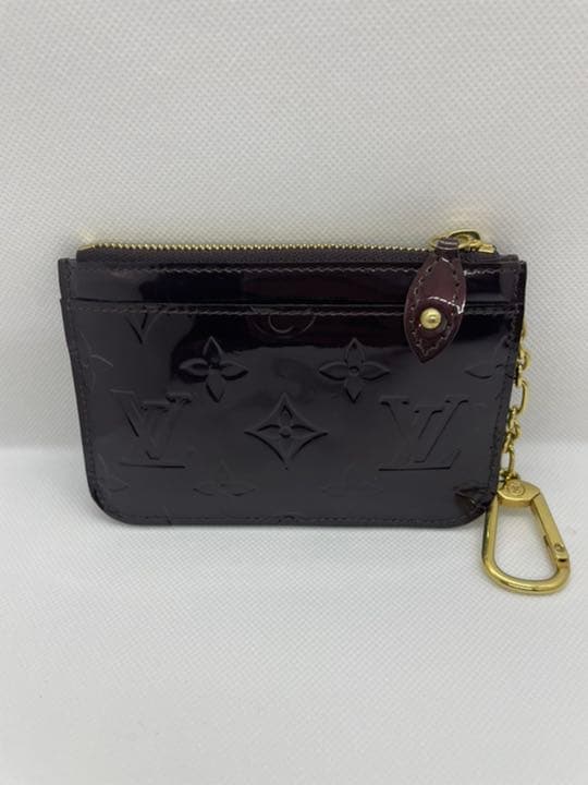 ルイヴィトン ケース 美品 ヴェルニ ポシェット・クレ アラマント　正規品