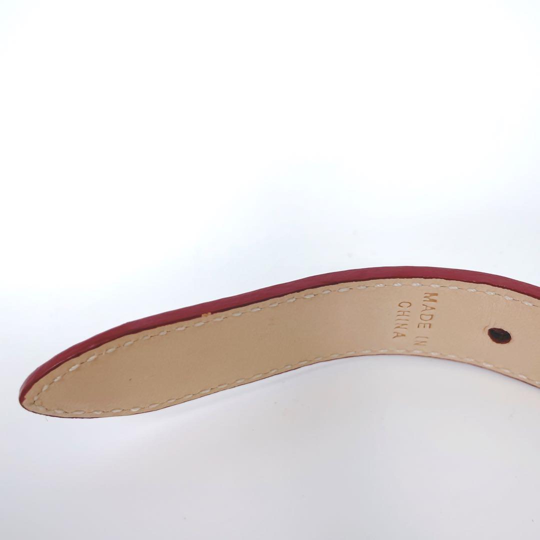 Ayu★mi 様:::COACH 犬用首輪 XS 未使用タグ付 レッド パテント