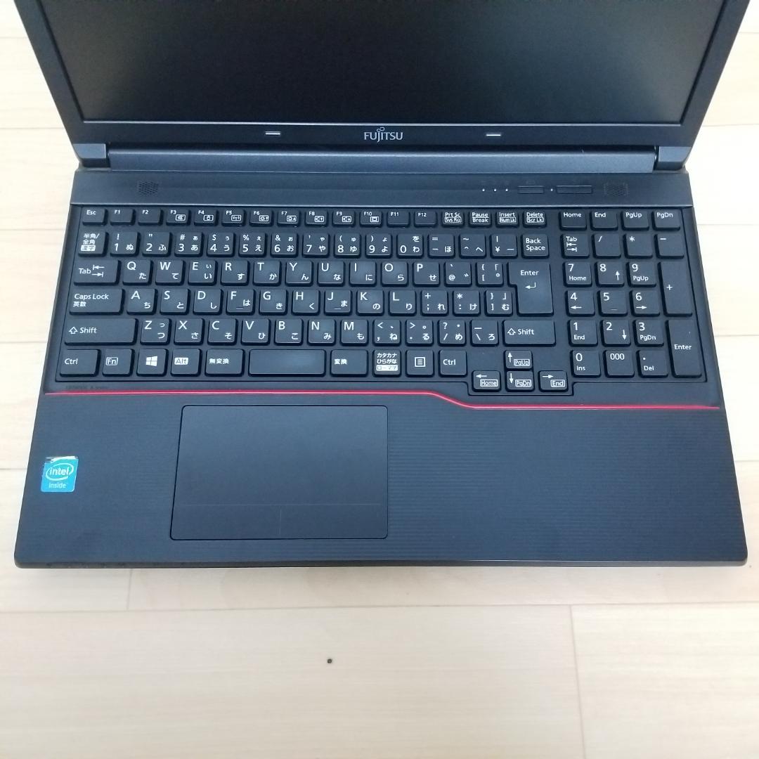 SSD Win11 即使用可ノートPC DVD再生可 富士通(E2156)