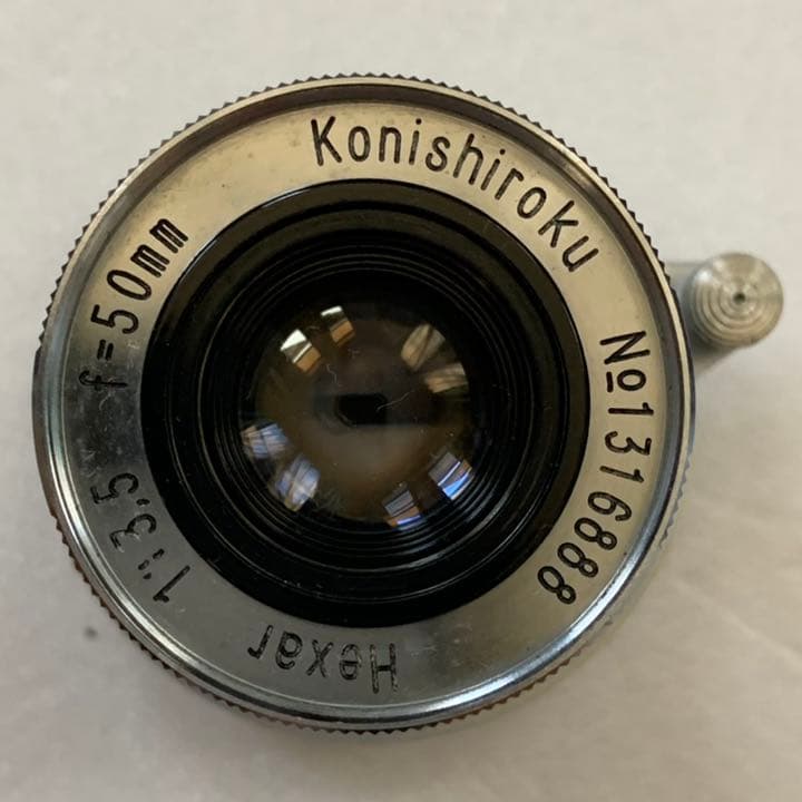 Konishiroku Hexar ヘキサー 50mm f3.5 沈胴式 L39