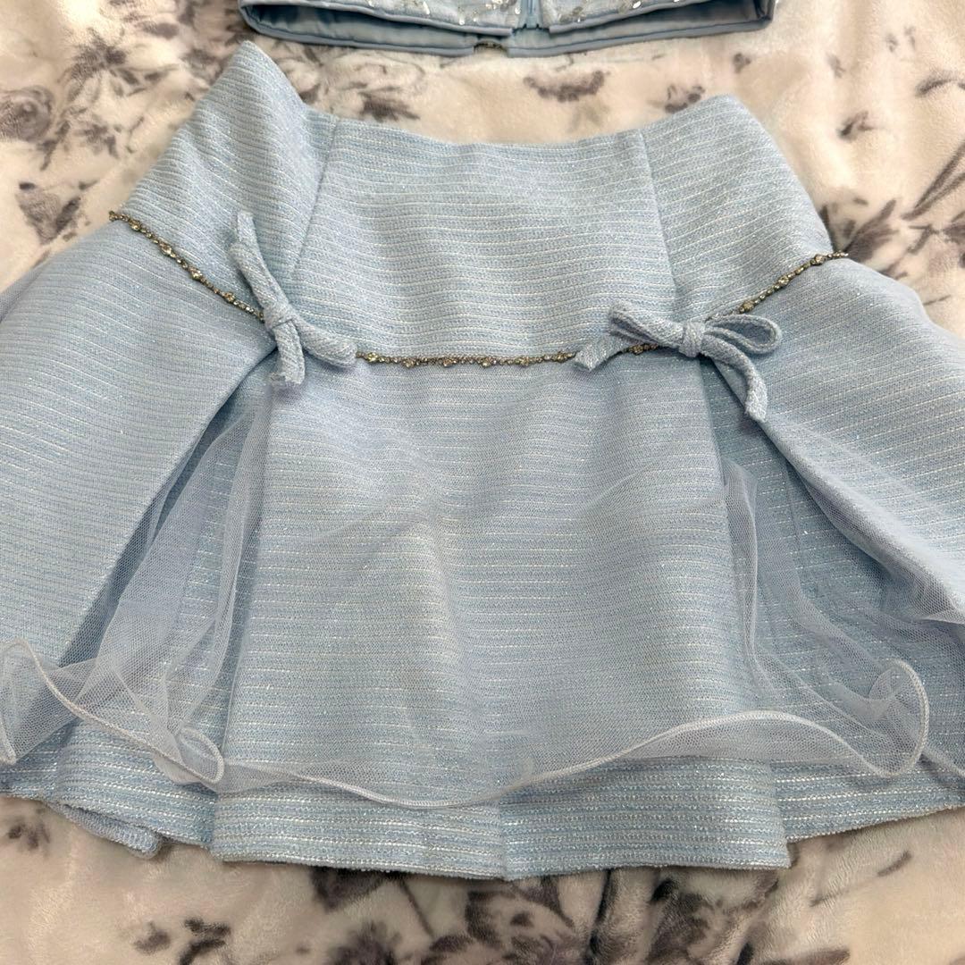 ROBE￼deFLEURS ローブドフルール fm3563 Blue Sサイズ